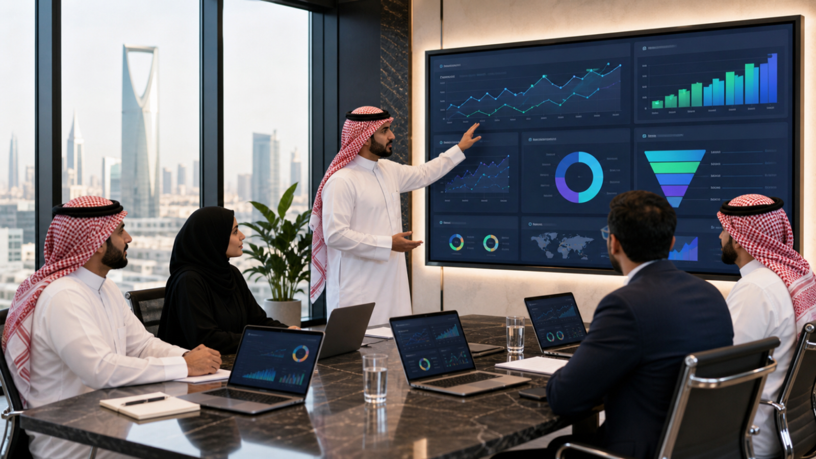 تقرير شهري يوضح نتائج افضل شركة سيو في السعودية 2026