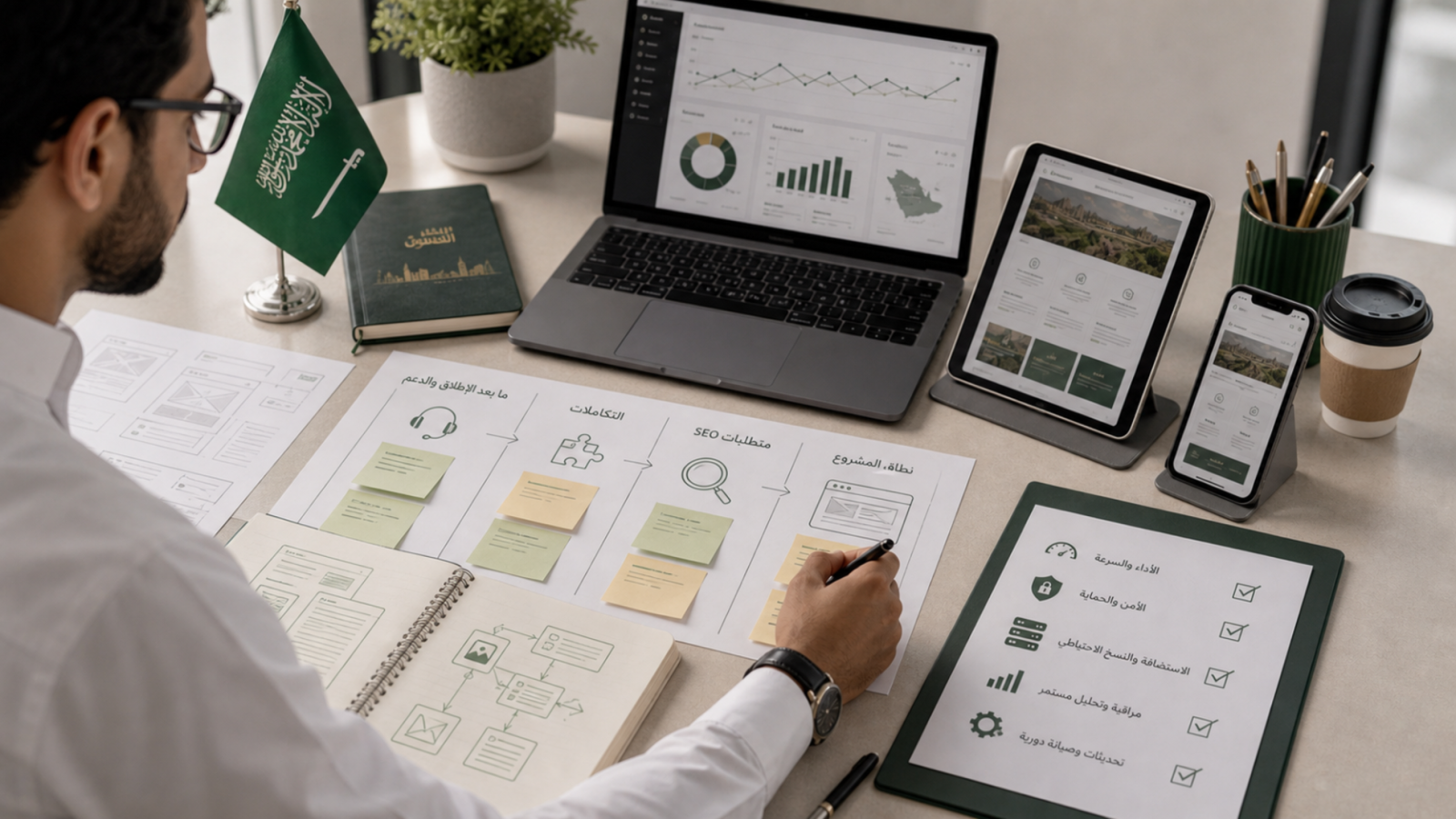 تخطيط تكلفة تصميم متجر إلكتروني وربط الدفع والشحن