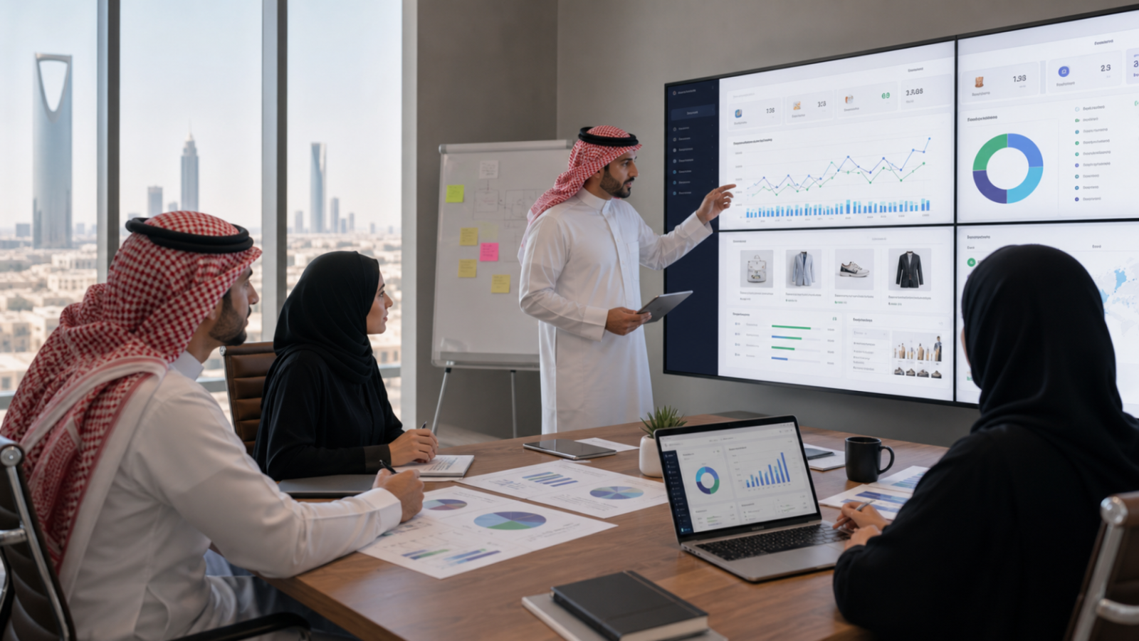 store admin dashboard and analytics for post-launch decisions