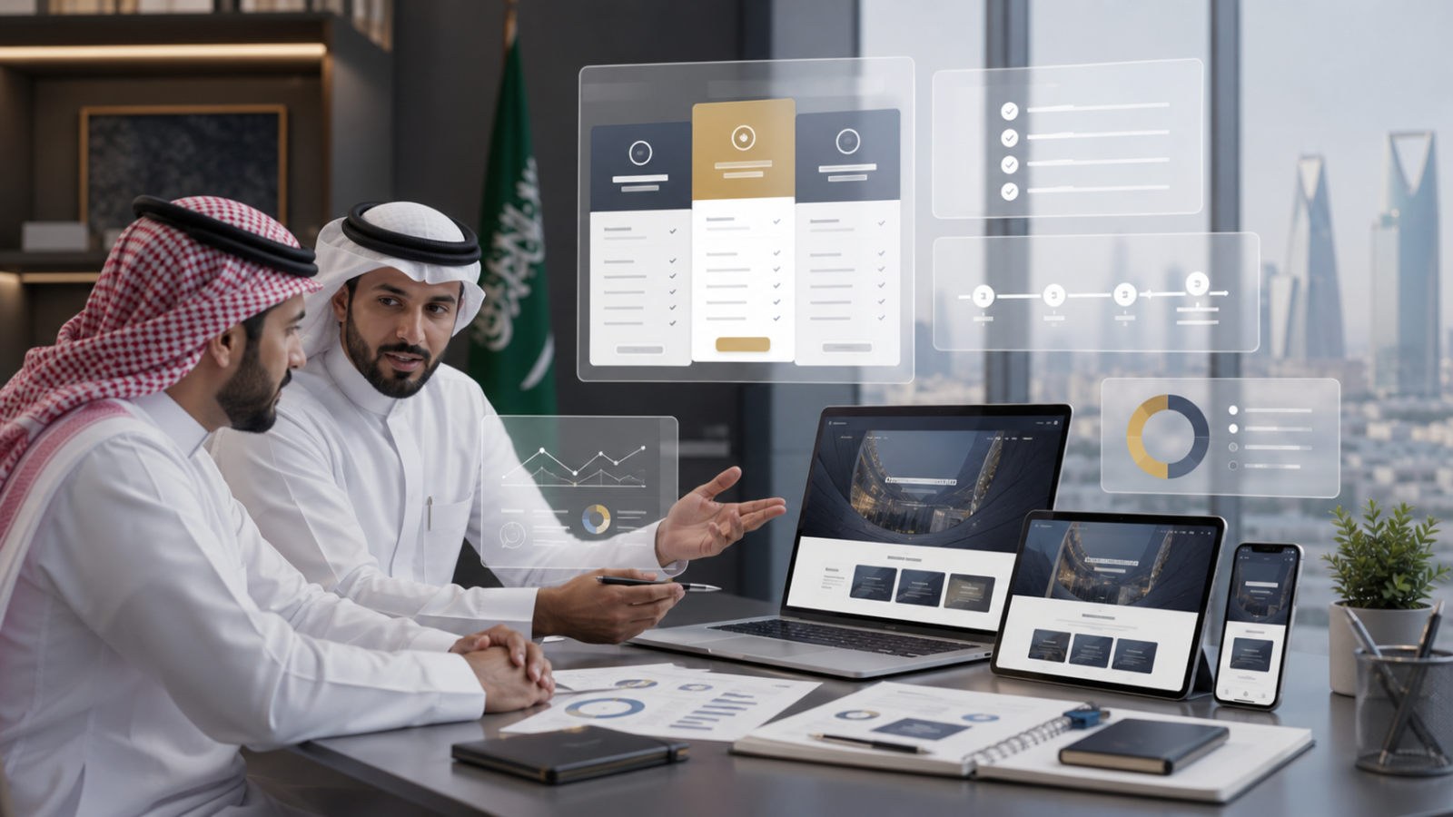 أسعار تصميم المواقع في السعودية: دليل تكلفة عملي