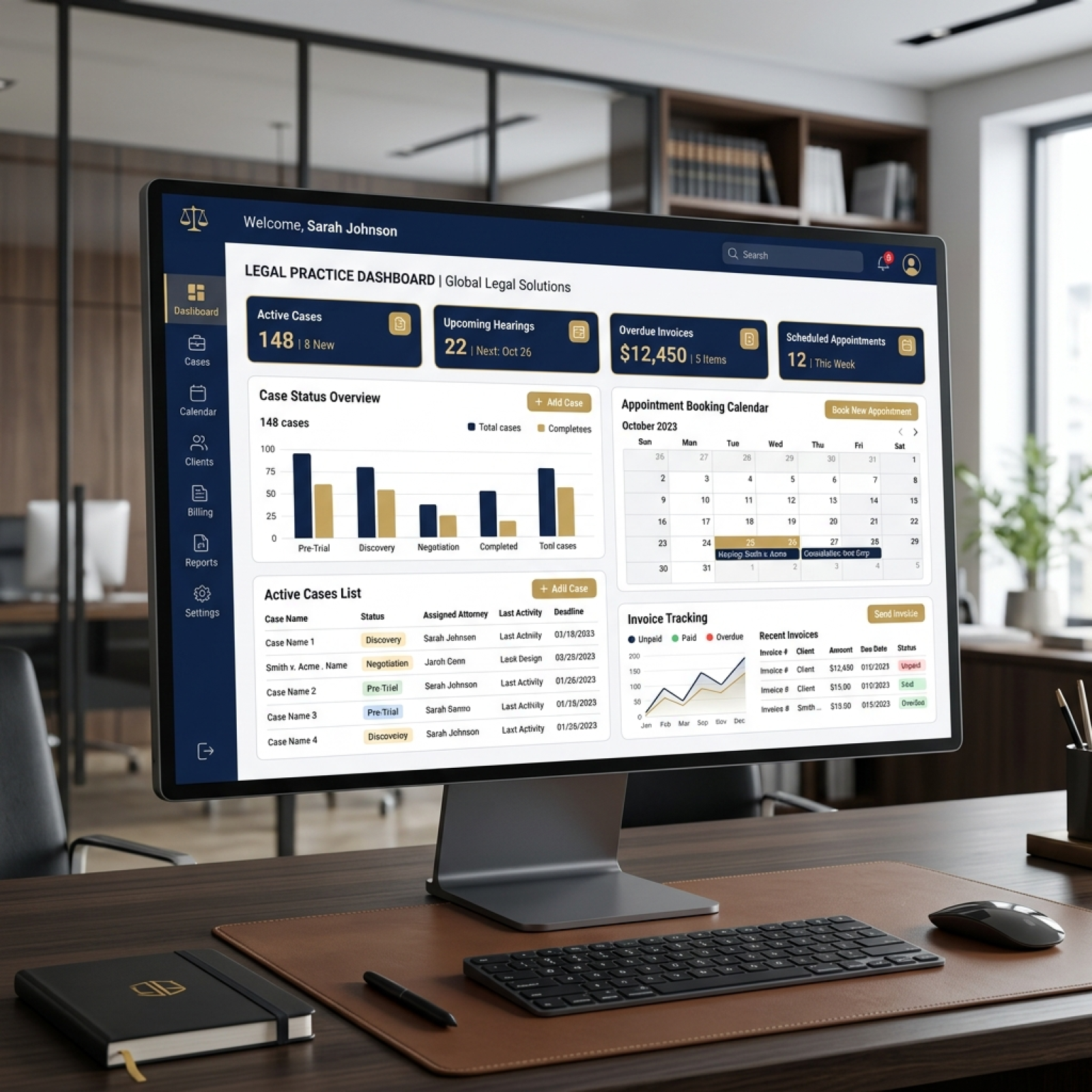 Système de Gestion de Cabinets d'Avocats