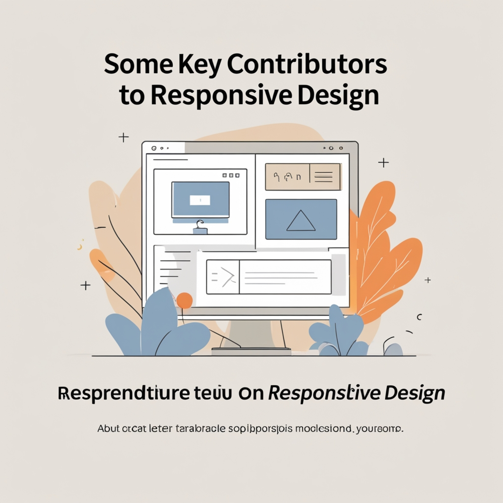 Some Key Contributors to Responsive Design — responsive design